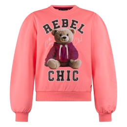 Persival 3310401 W20037 meisjes sweatshirt Oranje neon