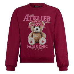 Persival 3310402 W20039 meisjes sweatshirt Cerise