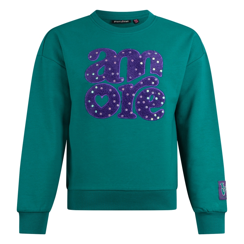 Persival 3310407 W20051 sweatshirts Petrol