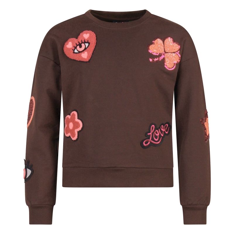 Persival 3310408 W20052 sweatshirts Bruin donker