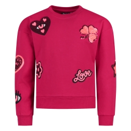 Persival 3310408 W20052 meisjes sweatshirt Cerise