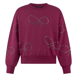 Persival 3310409 W20221 meisjes sweatshirt Cerise