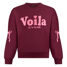 Persival 3310410 W20141 meisjes sweatshirt Wijnrood