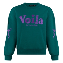Persival 3310410 W20141 meisjes sweatshirt Petrol