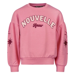 D-zine Babse W20238 meisjes sweatshirt Rose