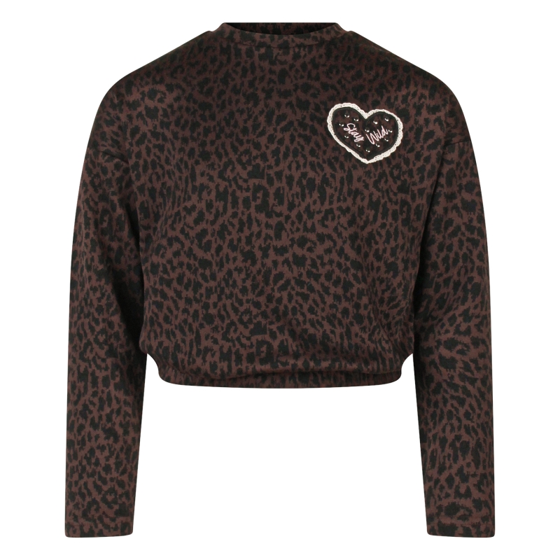 Persival Cato A W20233 sweatshirts Bruin donker