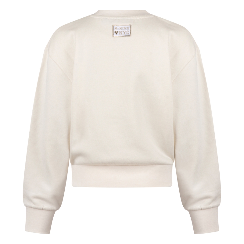 D-zine Bardot W20128 sweatshirts Ecru melee