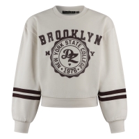 D-zine Belinay W20127 sweatshirts Ecru melee