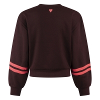 D-zine Belinay W20127 sweatshirts Wijnrood