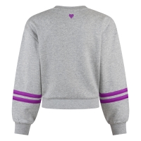 D-zine Belinay W20127 sweatshirts Grey melee