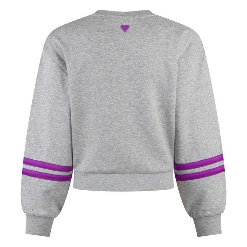 D-zine Belinay W20127 sweatshirts Grey melee