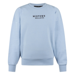 D-zine Bambi W20205 meisjes sweatshirt Blauw licht