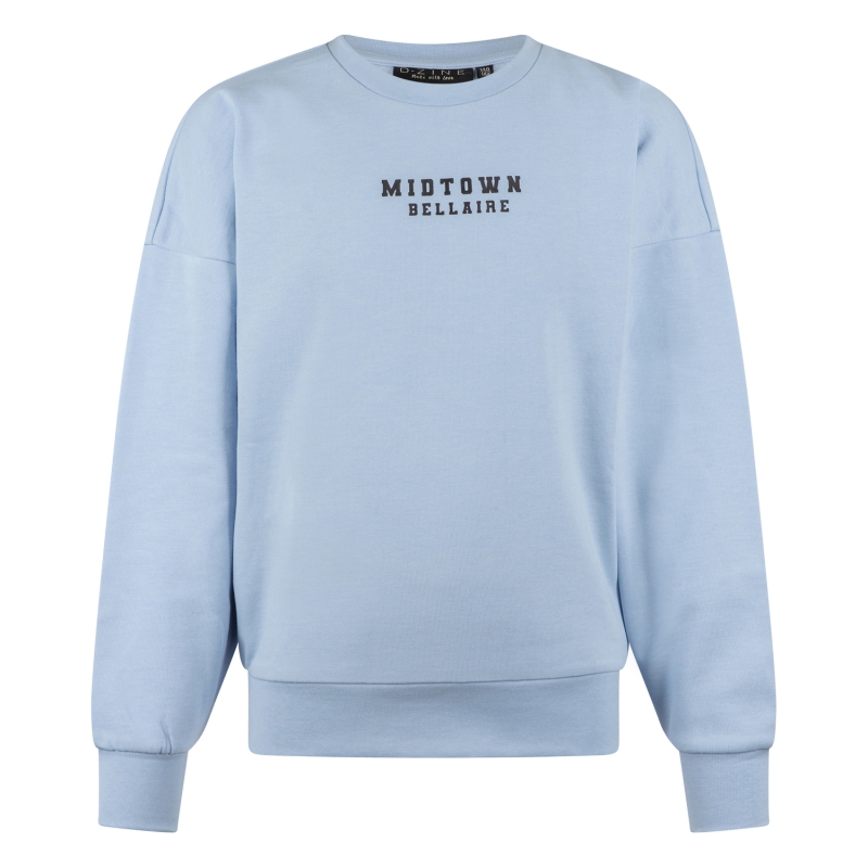 D-zine Bambi W20205 sweatshirts Blauw licht