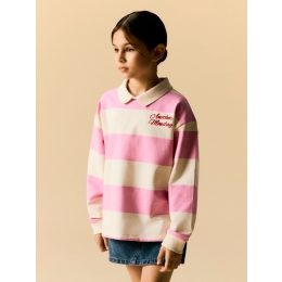 name it NKFLITOPOL LS RLX POLO SWEAT meisjes sweatshirt Purple