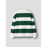 name it NKFLITOPOL LS RLX POLO SWEAT sweatshirts Turquoise