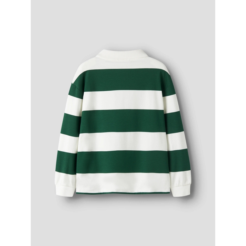 name it NKFLITOPOL LS RLX POLO SWEAT sweatshirts Turquoise