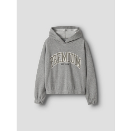 Name It NKFOKOMMA LS SHORT SWEAT WH UNB BOX meisjes Sweatshirts Grey