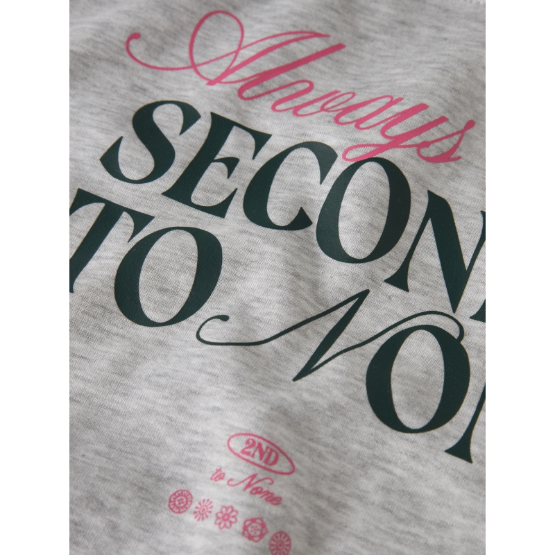 Name It NKFODA LS RLX SWE BRU WH BF sweatshirts Grey