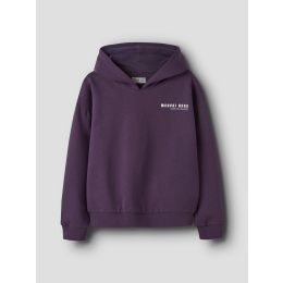 Name It NKFODA LS RLX SWE BRU WH BF meisjes Sweatshirts Purple