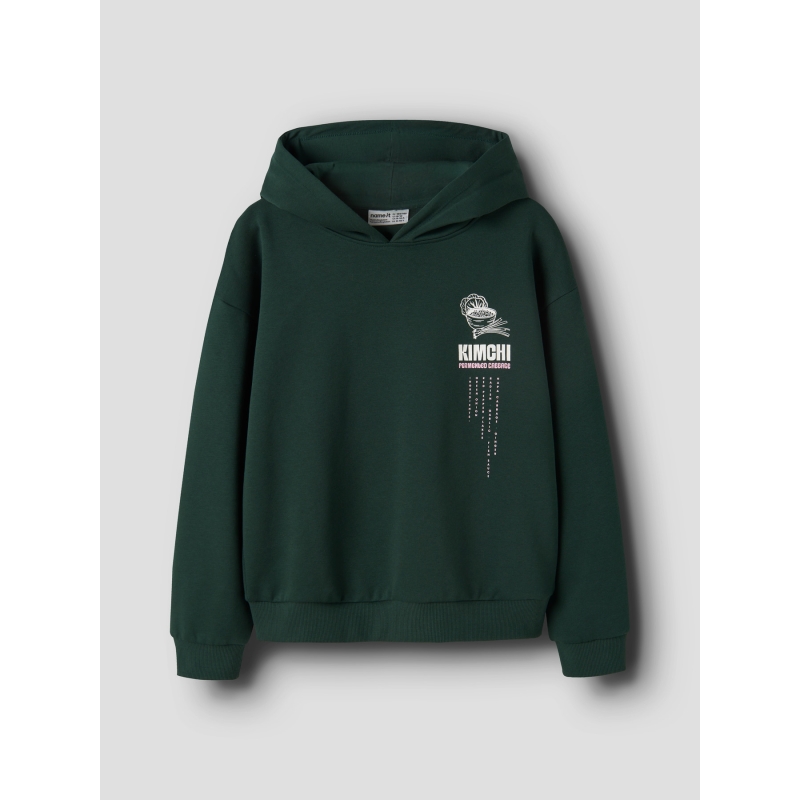 Name It NKFODA LS RLX SWE BRU WH BF sweatshirts Green