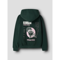 Name It NKFODA LS RLX SWE BRU WH BF sweatshirts Green