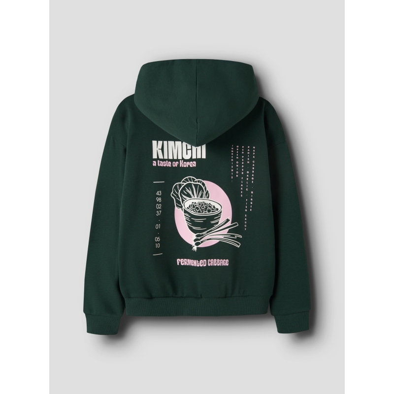 Name It NKFODA LS RLX SWE BRU WH BF sweatshirts Green