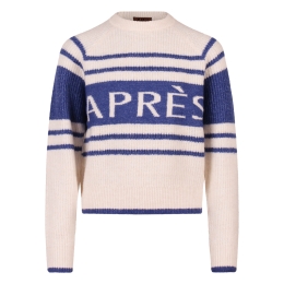 D-zine Bo girl W10414 meisjes pullover Kobalt