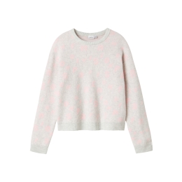 name it NKFOLINE LS KNIT BF meisjes pullover Grey