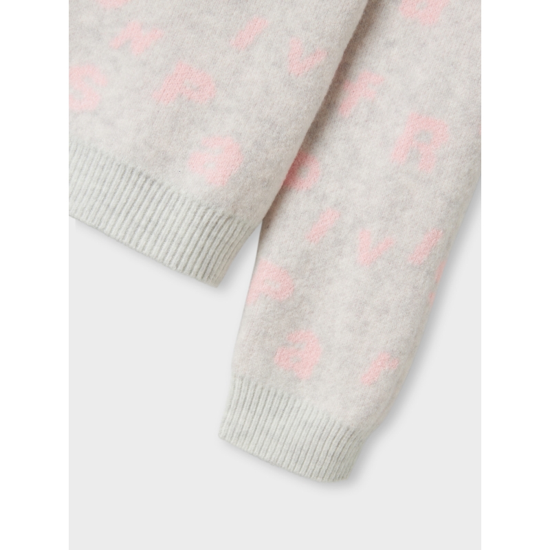 name it NKFOLINE LS KNIT BF pullovers Grey