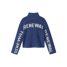 name it NKFNUVA LS KNIT meisjes pullover Blue