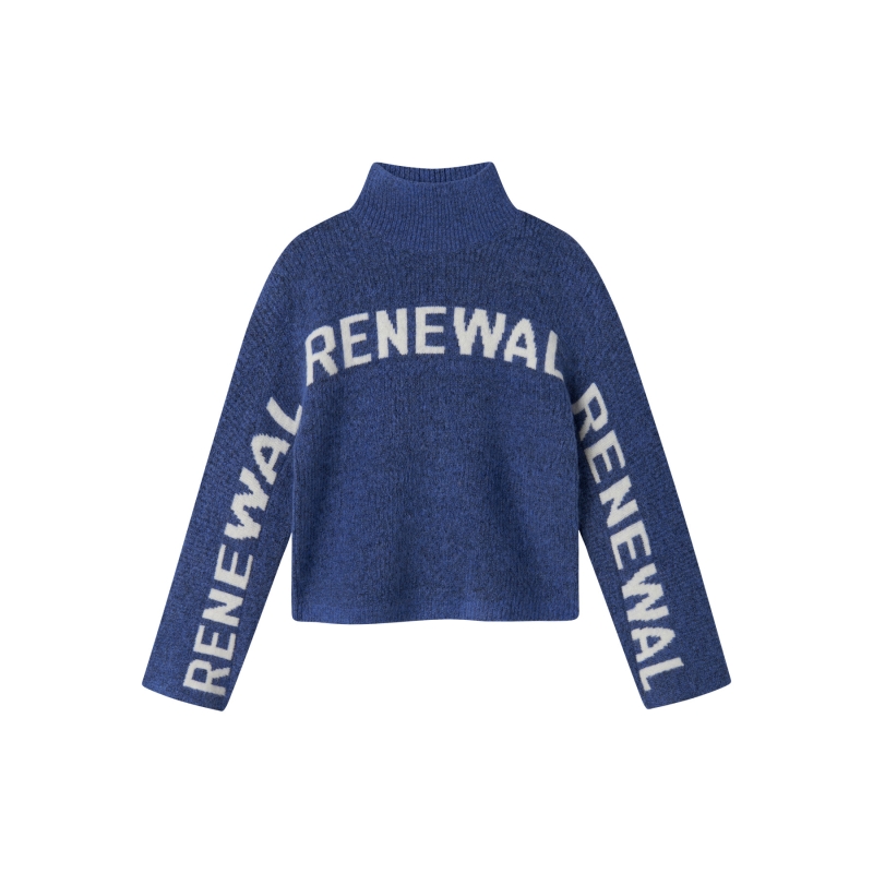 name it NKFNUVA LS KNIT pullovers Blue