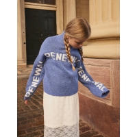 name it NKFNUVA LS KNIT pullovers Blue