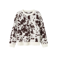 name it NKFORKIDE LS KNIT BOX pullovers Brown