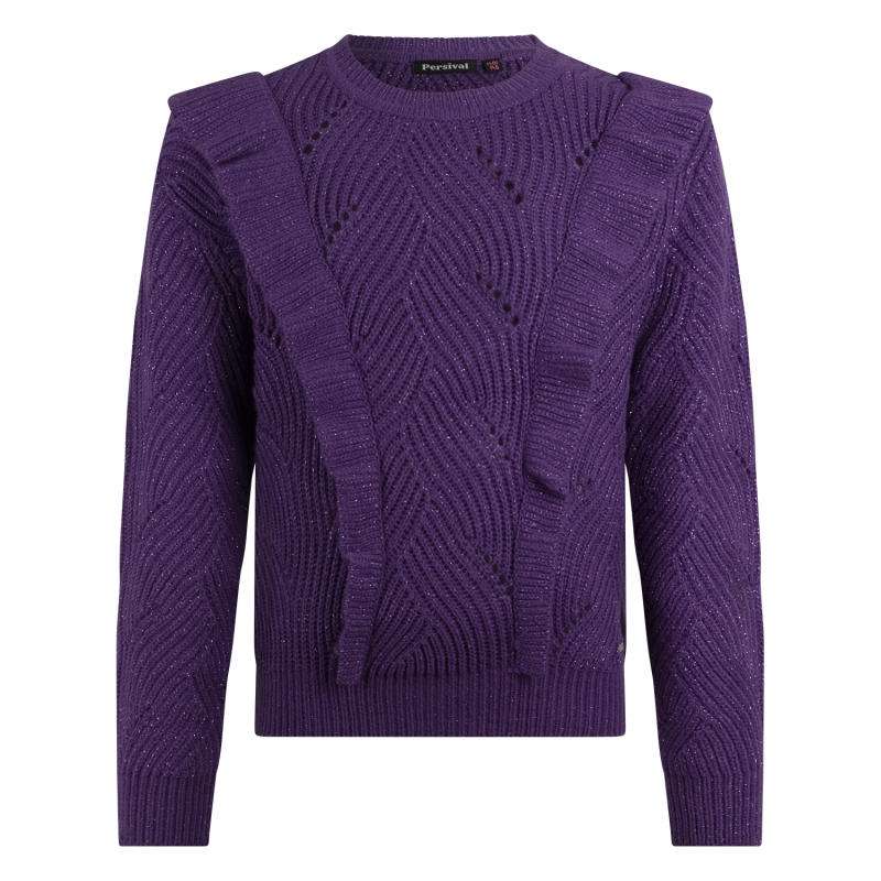 Persival 3310303 W20108 pullovers Paars licht