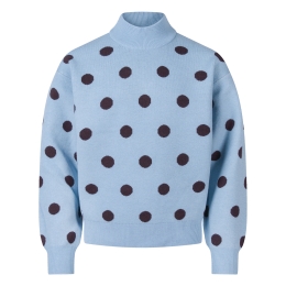 Persival Kenny dot W20239 meisjes Pullovers Blauw licht
