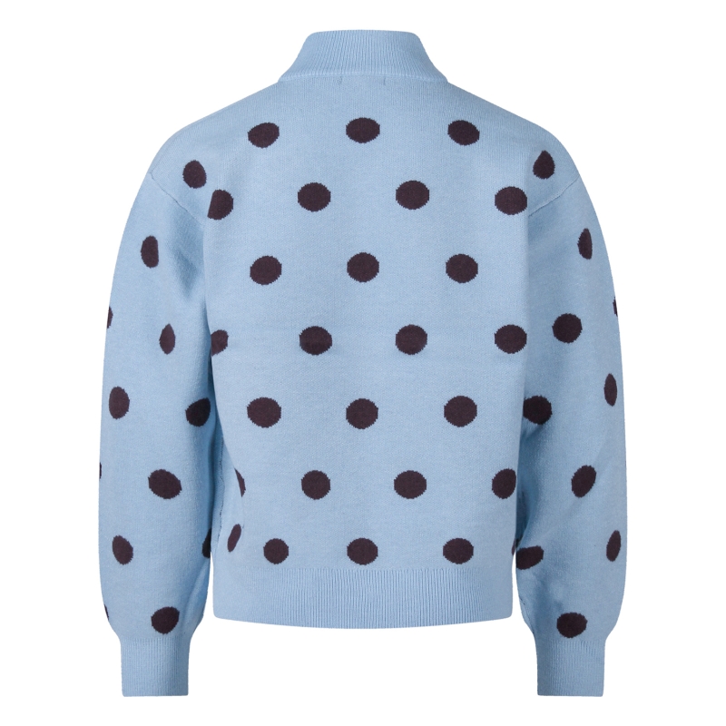 Persival Kenny dot W20239 pullovers Blauw licht