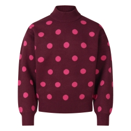 Persival Kenny dot W20239 meisjes Pullovers Rose fel