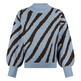 D-zine Bea W20119 meisjes Pullovers Bleu