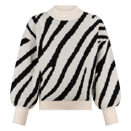 D-zine Bea W20119 meisjes Pullovers Zwart