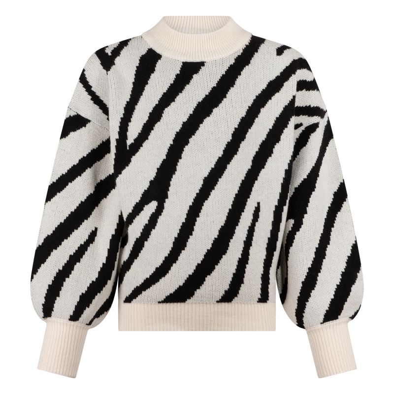 D-zine Bea W20119 pullovers Zwart