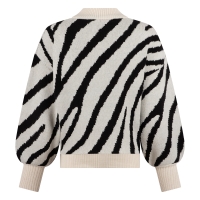D-zine Bea W20119 pullovers Zwart