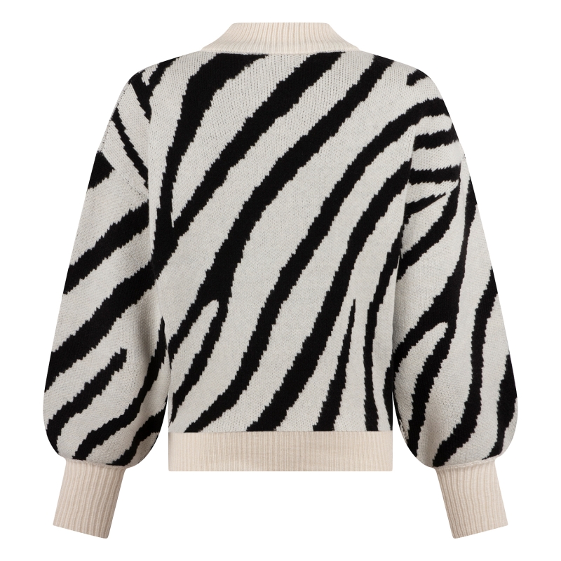 D-zine Bea W20119 pullovers Zwart