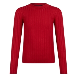 D-zine Brula W20125 meisjes pullover Rood midden