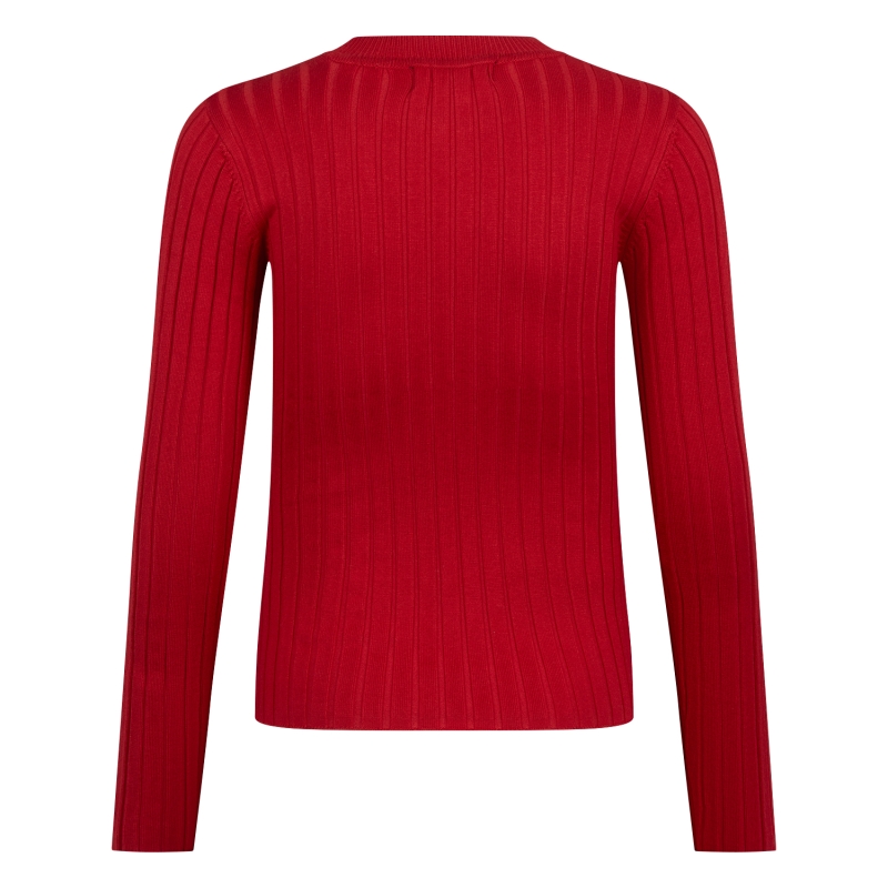 D-zine Brula W20125 pullovers Rood midden