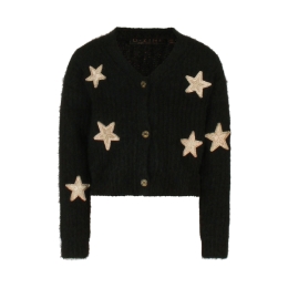 D-zine Sterre W10234 meisjes Meisjes vest Zwart