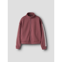 name it NKFNAKUK LS NREG SWEAT CARD UNB vesten oud rose