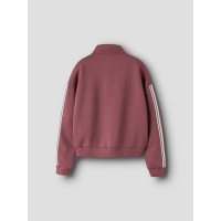 name it NKFNAKUK LS NREG SWEAT CARD UNB vesten oud rose
