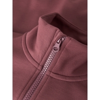 name it NKFNAKUK LS NREG SWEAT CARD UNB vesten oud rose