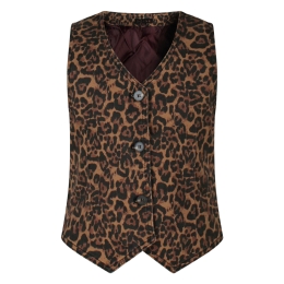 D-zine Tamilla W10098 meisjes Meisjes gilet/hesje Camel