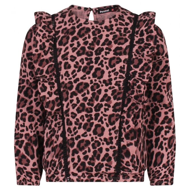 Persival Persival 3110506 W10083 Paars 06.VIOLET.W25 Persival 3110506 W10083 Meisjes blouses lange mouw Paars bestel je online bij www.bertusmode.nl/